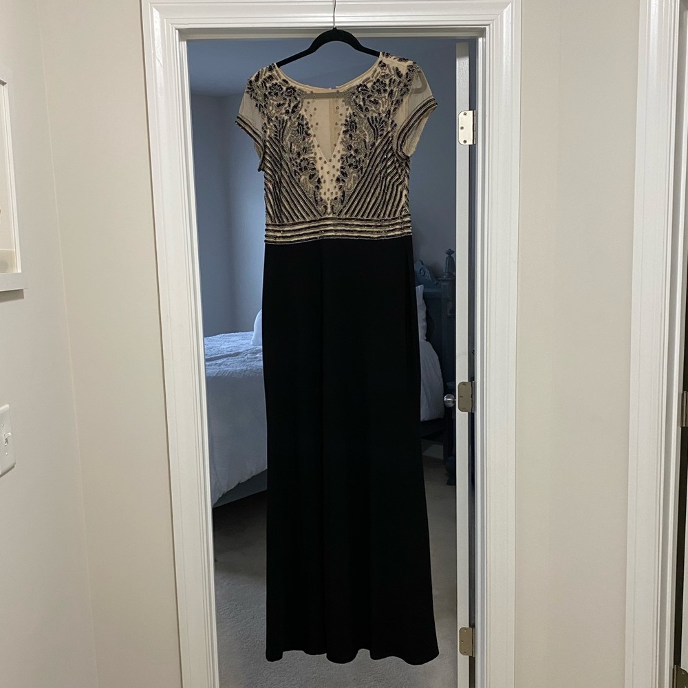 Adrianna Papell beaded gown